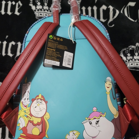 Loungefly Disney Beauty and the Beast Library Scene Loungefly Read Description - Picture 5 of 7